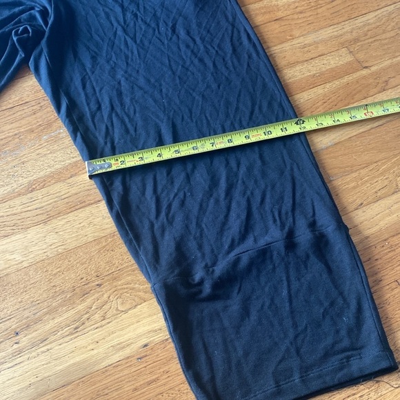 Eileen Fisher Black Wide Leg Pants Size Large - Picture 9 of 16